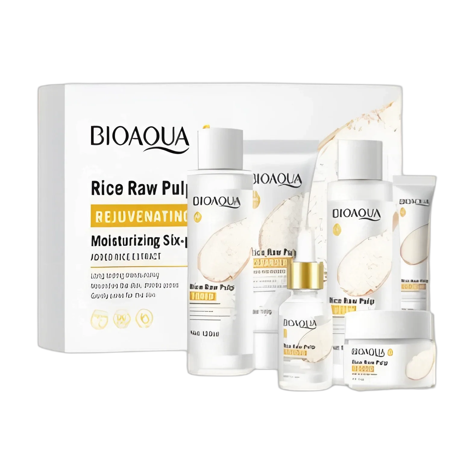 Kit facial de arroz Bioaqua
