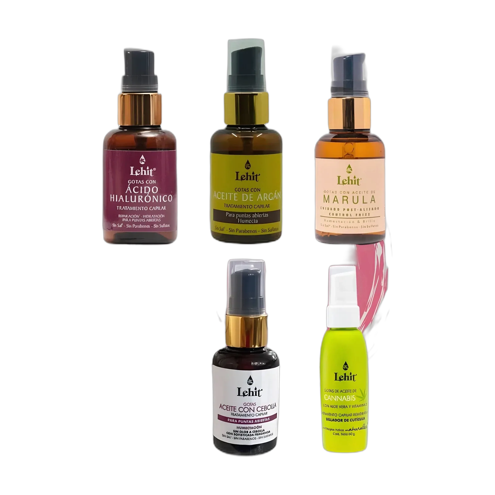 Aceites capilares Lehit 50 ml