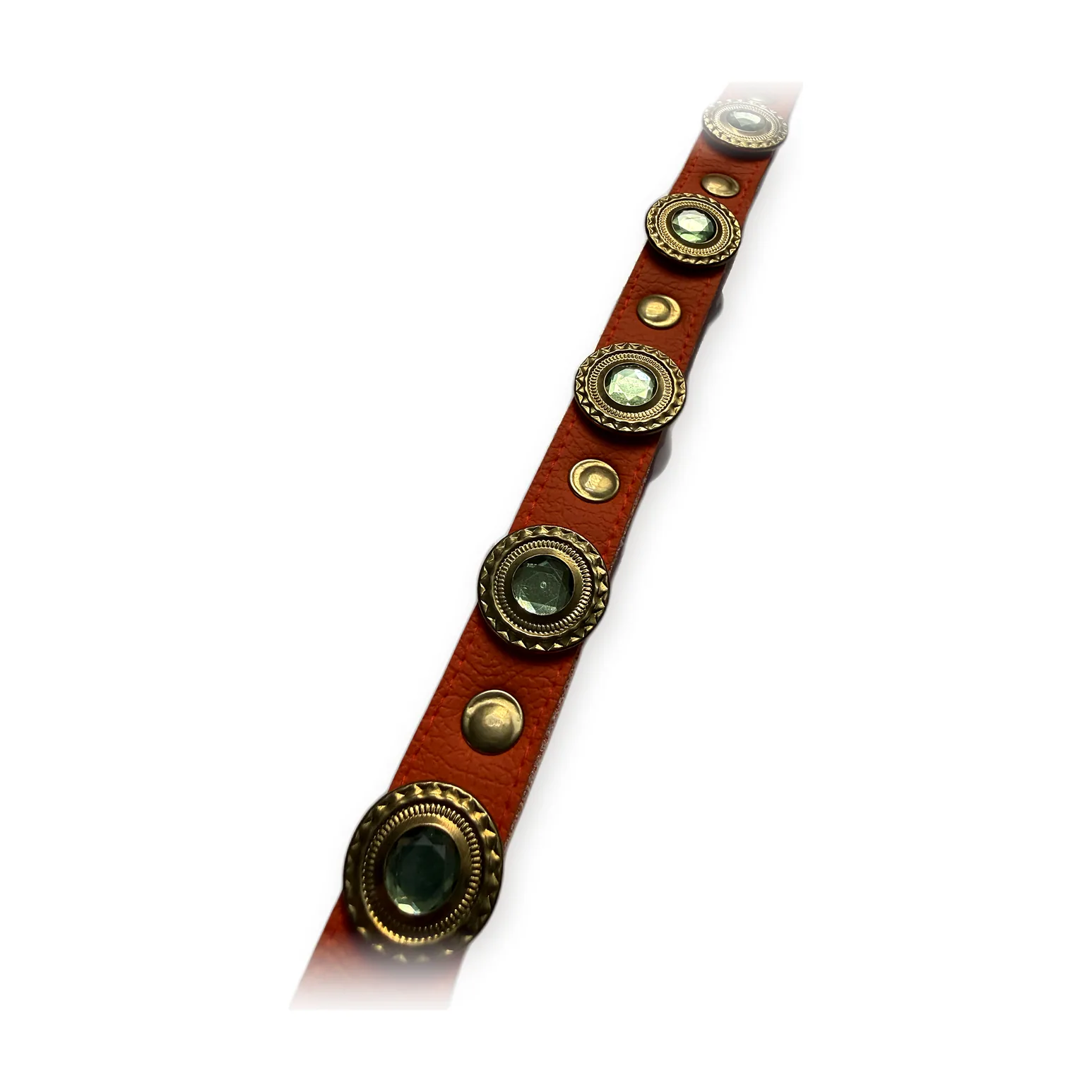 Collar Naranja Pistacho