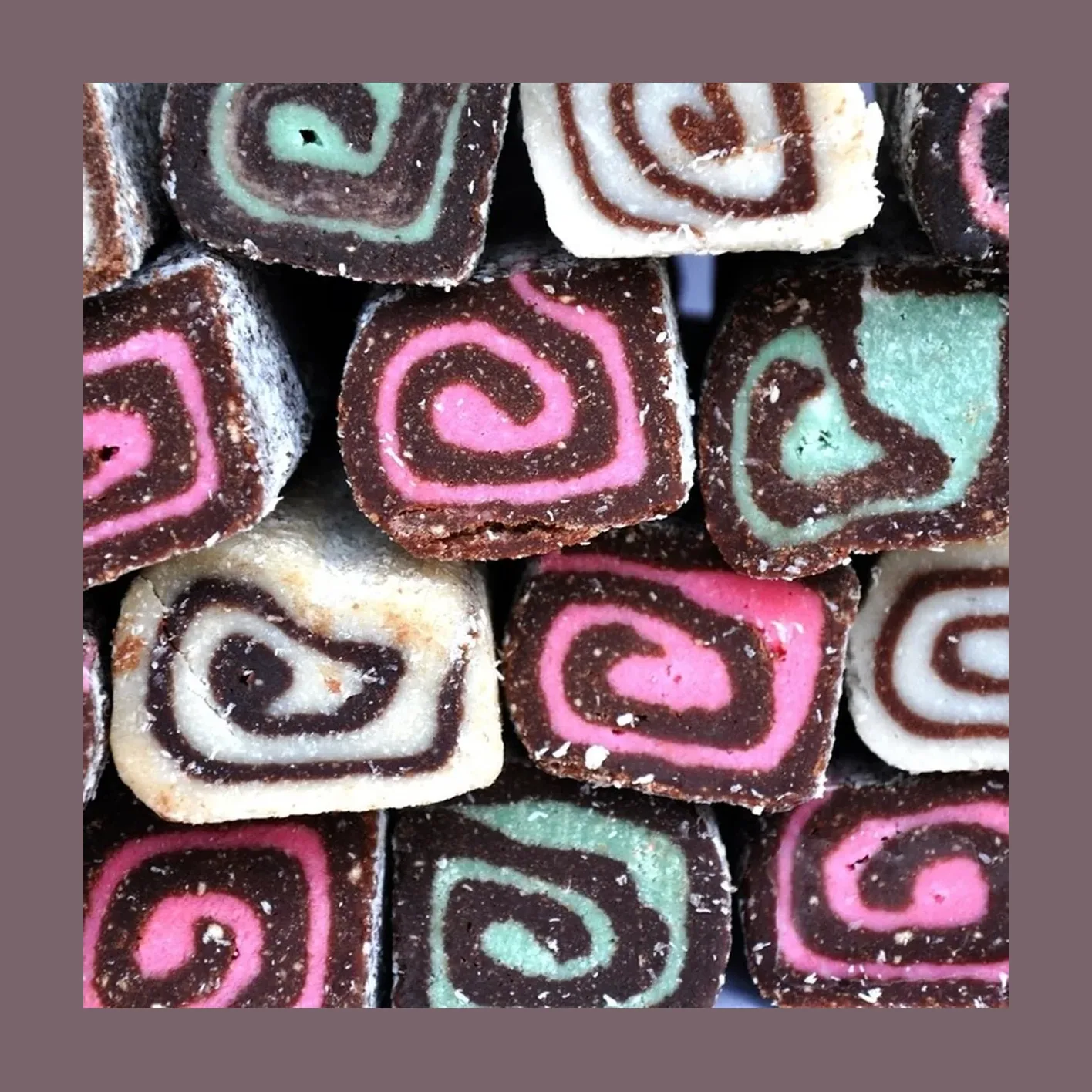 Rollitos de coco y chocolate (imagen 1 de 2)