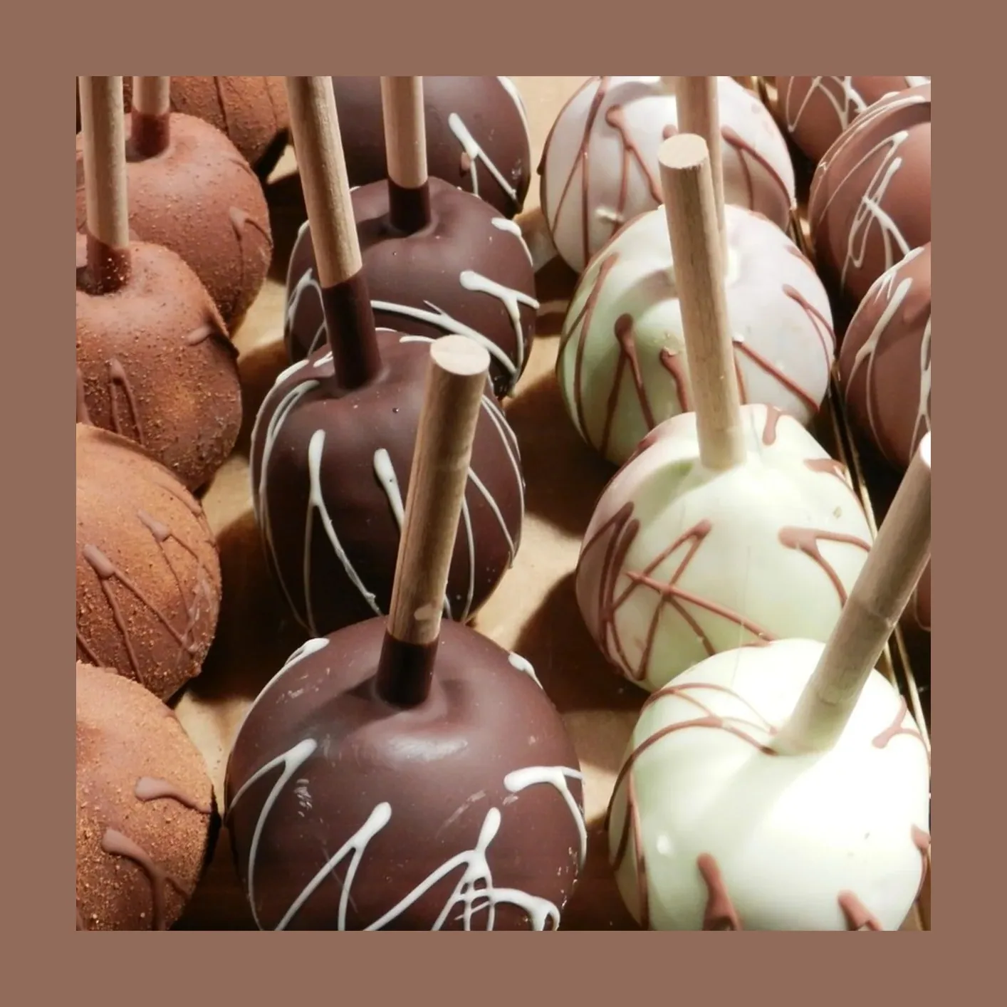 Cake pops de chocolate (imagen 1 de 3)