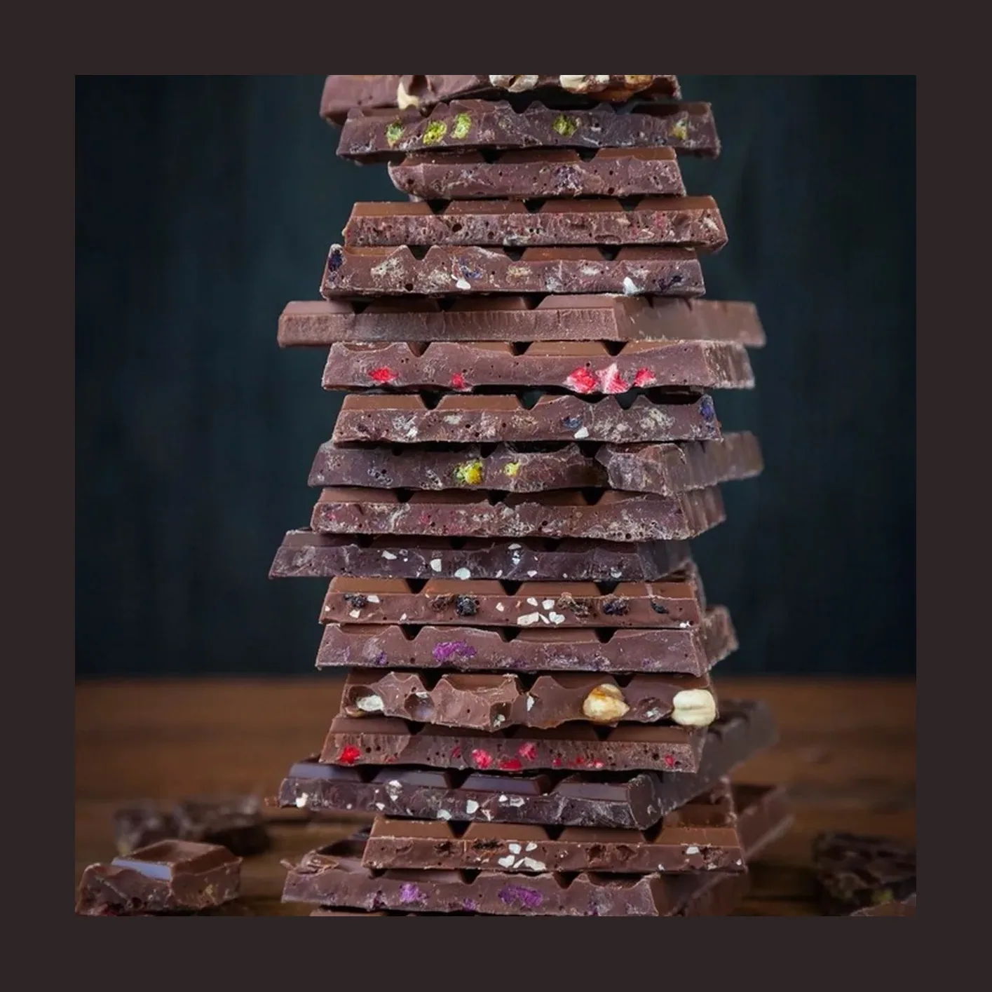 Barra artesanal con frutos secos