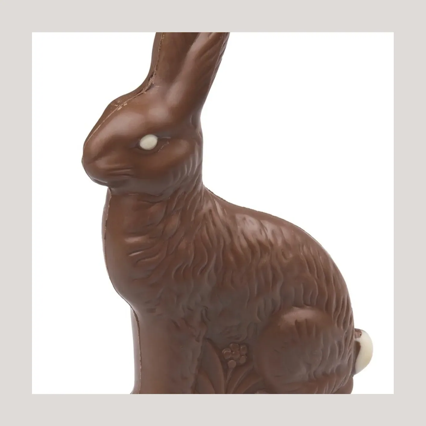 Conejo de chocolate con leche